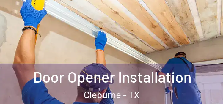 Door Opener Installation Cleburne - TX